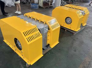 Uniaxial vibration exciter working